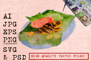 INDONESIAN FOOD Illustrations