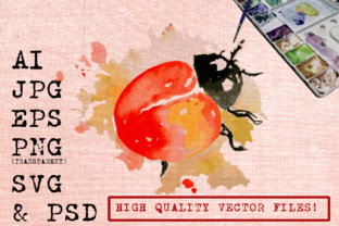 Ladybug Watercolors: A Review for Real Embroidery Projects