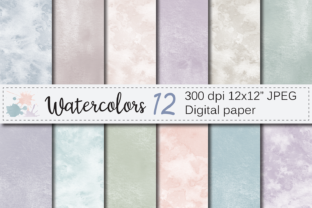 Neutral Watercolor Backgrounds for Creative Projects
