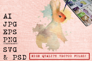 RAINBOW RABBIT WATERCOLORS