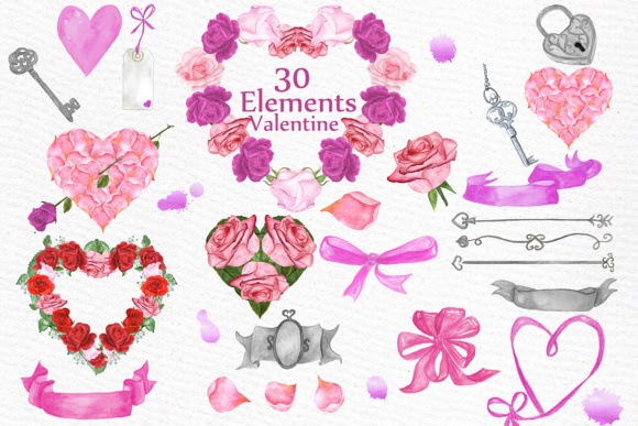 Valentine Clipart and Illustrations