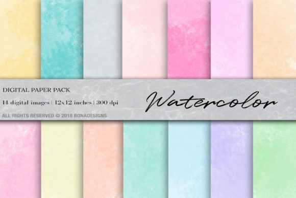 Watercolor Background Textures