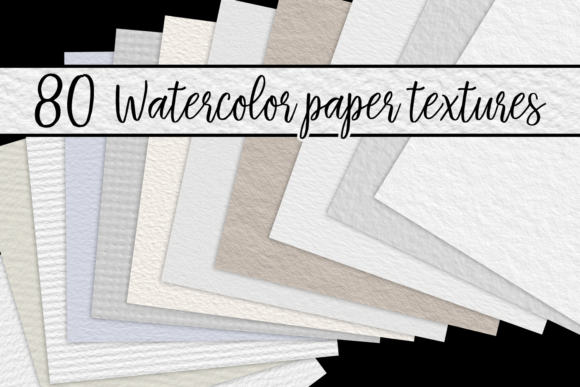 Watercolor Paper Textures for Real Publishing
