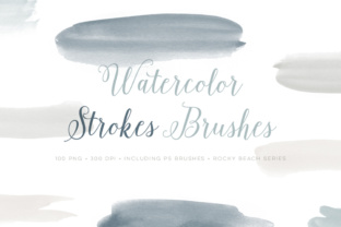Watercolor Photoshop Brushes Brush Strokes ABR