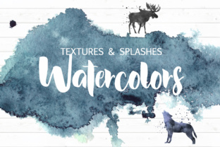 Watercolor Textures Splashes