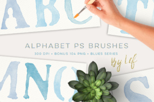 Watercolour Photoshop Brushes and 104 Bonus Files