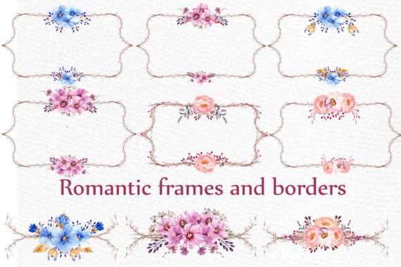 Wedding Flower Frame Clipart Review